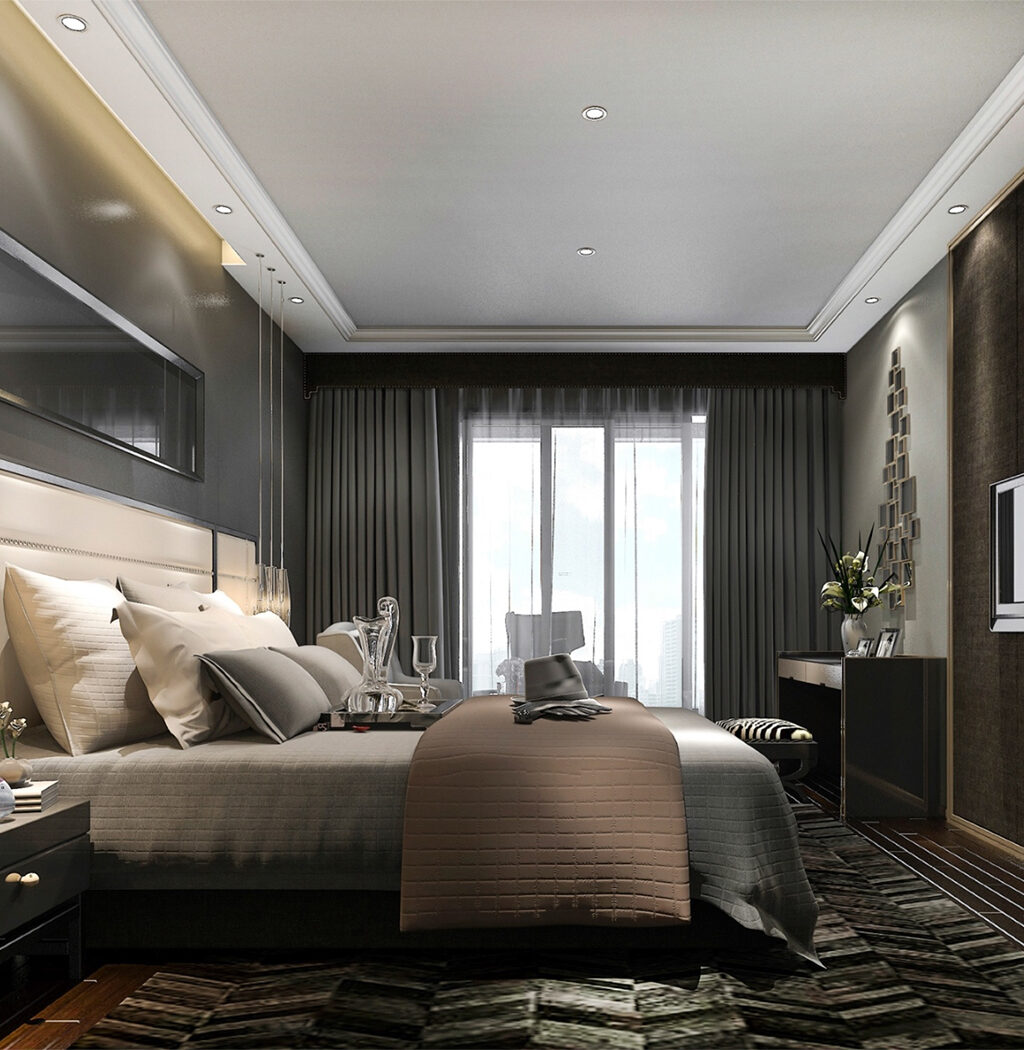 Purpledesk - New Luxurious Bedroom Interior Designed in Mumbai