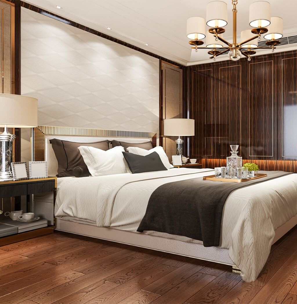 Purpledesk - Classic Bedroom Interior Designed